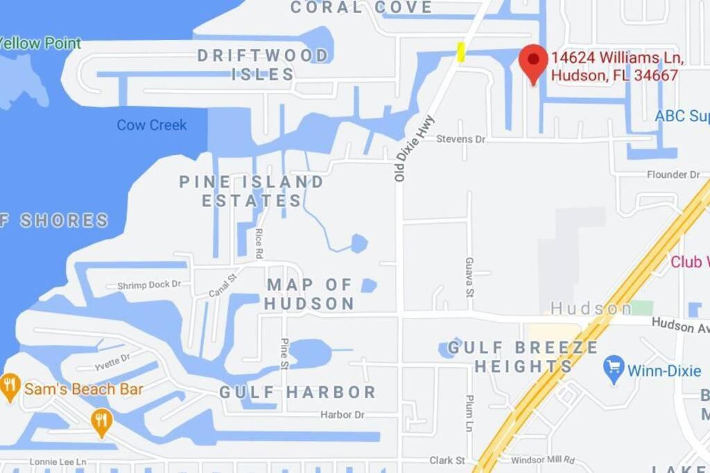 4Br Private Dock, Warm Spring Canal, Kayaks, Canoe Hudson Bagian luar foto