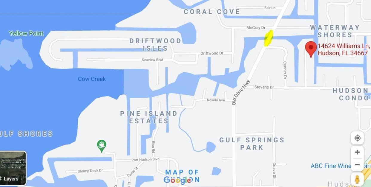 4Br Private Dock, Warm Spring Canal, Kayaks, Canoe Hudson Bagian luar foto
